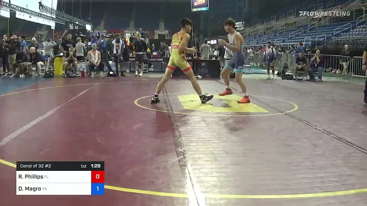 126 Lbs Consi Of 32 #2 - Ryan Phillips, Florida Vs...