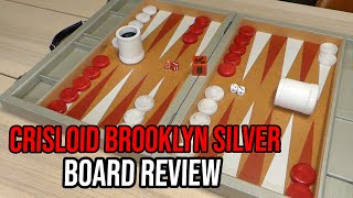 Crisloid Brooklyn Silver Backgammon Board Review