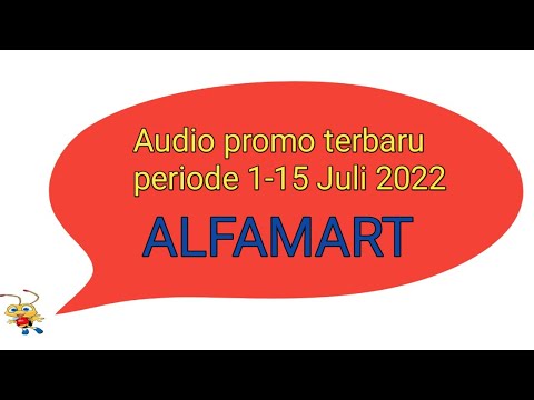 3 jam non stop..!!! Audio promo Alfamart periode 1-15 juli 2022|| @Alfa_kupang_channel