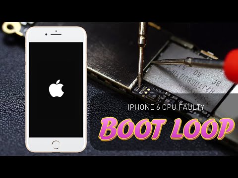 How To Repair iPhone 6 Boot loop - Caused By CPU Faulty