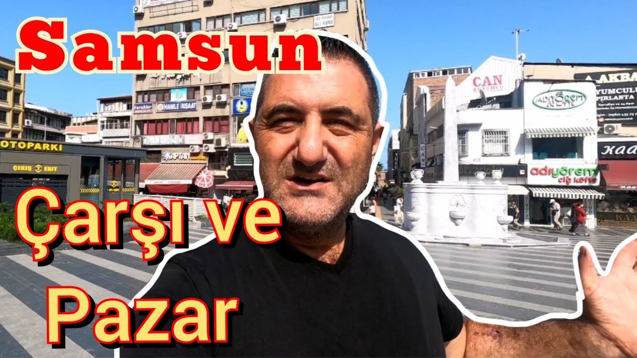 🇹🇷Samsun, Çarşı Pazar gezisi | Rus pazarı | Yabancılar Pazarı