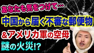 【中国の陰謀?】アメリカ軍に異変と、謎の種子入り不審な郵便物【韓国大邱市と空母火災とEU離脱とカルロスゴーンと仮想通貨】