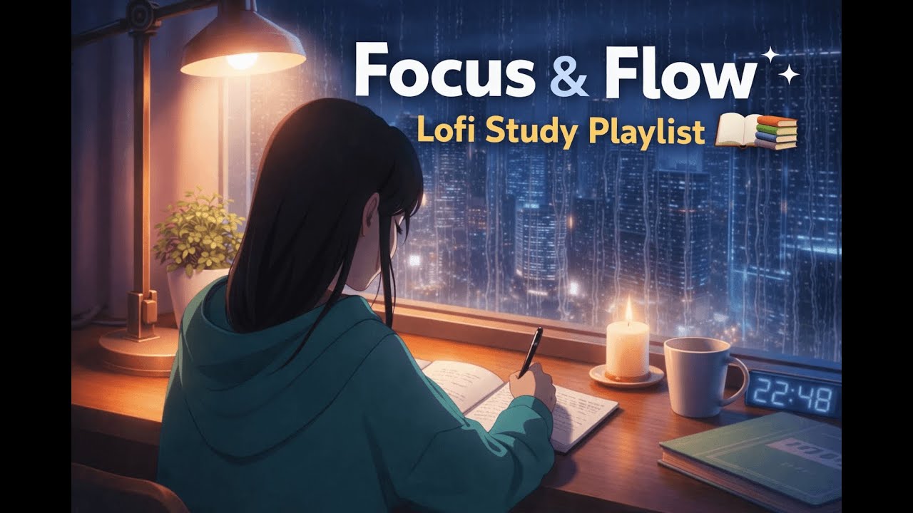 Focus & Flow — Lofi Study Playlist 📚