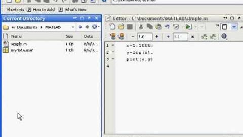 MATLAB Tutorial   03 Writing a MATLAB Program