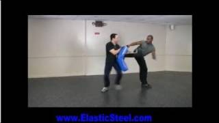 Defensive Side Kick SideKick Lesson- Using Defensive Angles to Avoid Follow up by the Attacker.