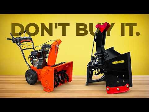 Don't Buy a Snow Blower Until You Know These 10 Things
