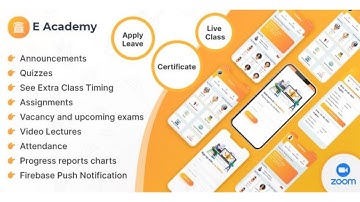 Make Online Classes And Course Management App with Admin Panel || Source Code Free download