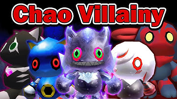 Mephiles, Metal Sonic, Infinite Chao, and more! 6 NEW Chao Evolutions (Chao Villainy Mod)