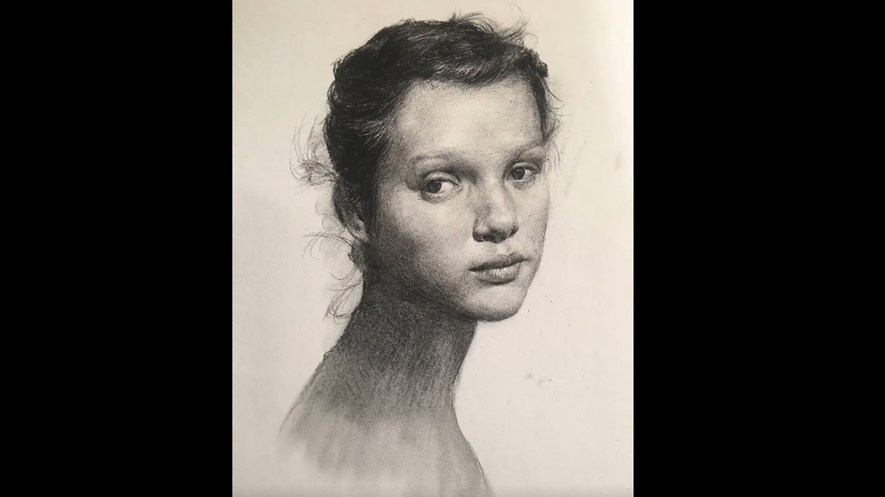 60 second charcoal drawing 