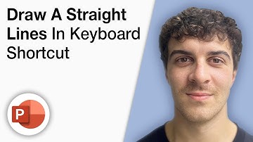 How To Draw a Straight Lines in Keyboard Shortcut  - Powerpoint [2025 Full Guide]