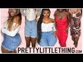 Thick Girl Dissatisfied FT Pretty Little Thing Haul Size:12/14 Try On Haul| ASHLEY CHEVALIER