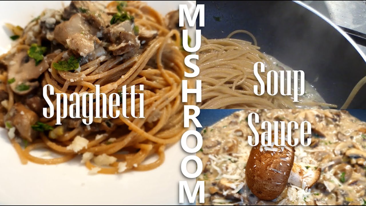 How to Make Mushroom Sauce | for Soup & Spaghetti 
