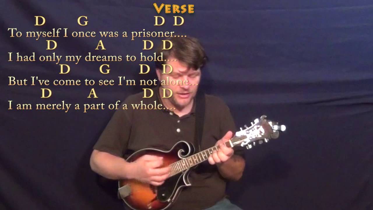 Follow The Leaves (Munson) Mandolin Cover Lesson with Chords/Lyrics D