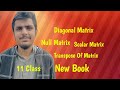Diagonal Matrix | Scalar Matrix |Transpose Of Matrix | Null Matrix |