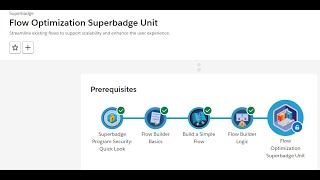 Flow Optimization Superbadge Unit | Make Updates to staff Recommendation Flow | Salesforce