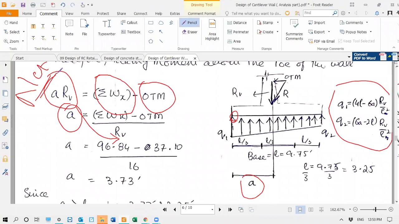 wallap retaining wall analysis