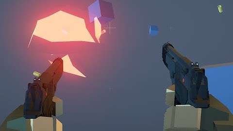 Handgun Animations & Dual Wielding Test - Unity 2017.1 (Low Poly FPS Pack)