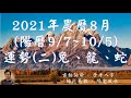 【古柏論命】2021年農曆8月(陽曆9/7 ~ 10/5)生肖八字流月運勢分享 (二) 兎、龍、蛇