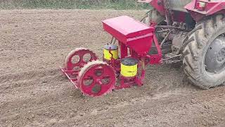 Prepravio sam sijačicu za kukuruz - traktor imt 542