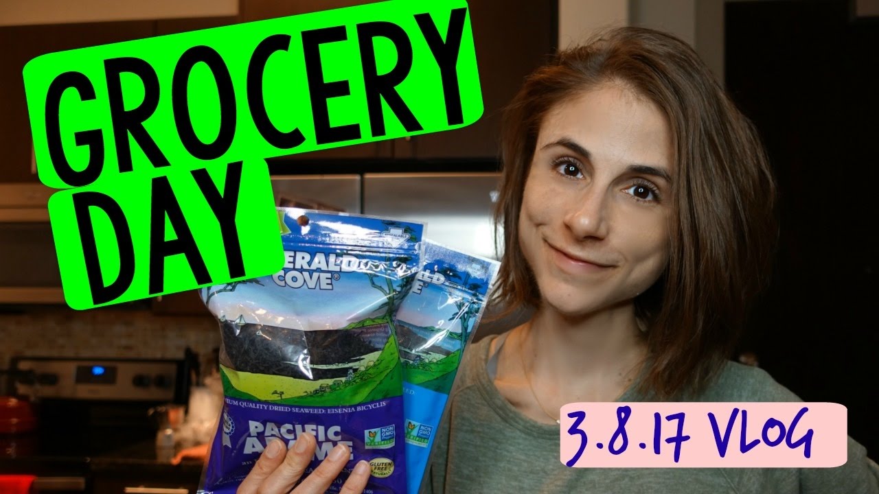 vlogs in spanish Grocery day & vitacost haul, lunch recipe, ibotta, & skin care 🍴🚗