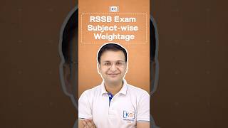 RSSB Exam Subject wise weightage #rssb