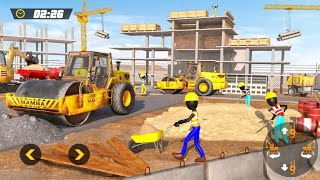 game konstruksi kota stickman | Android GamePlay #5 screenshot 5