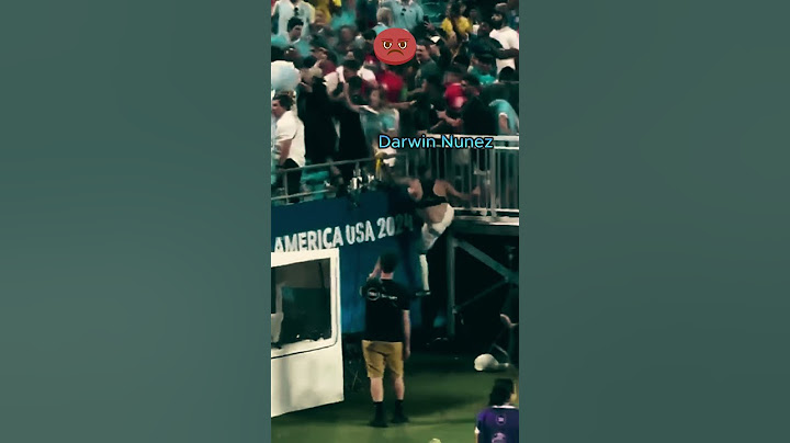 Darwin Nunez Vs Colombia Fans 👿😱 Fight #shorts #nunez #ronaldo #messi #Copa #uruguay #colombia
