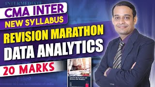 CMA Inter Data Analytics Revision Marathon | New Syllabus
