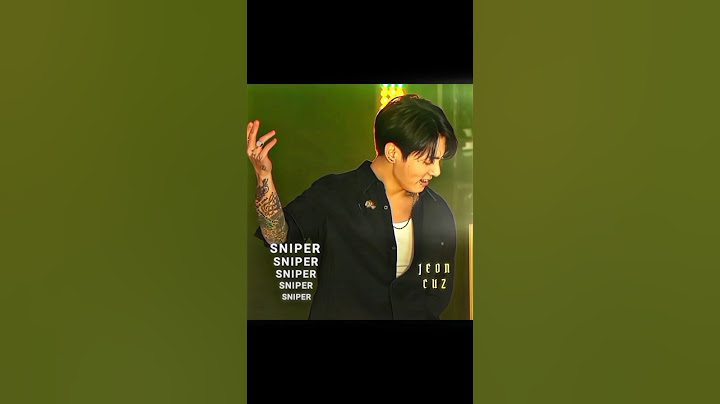 EDIT TREN TIKTOK "SNIPER & WIFEY" #jungkook #bts #alightmotion #alighmotionpreset