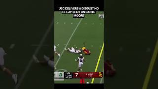 USC DELIVERS A DISGUSTING CHEAP SHOT ON DANTE MOORE