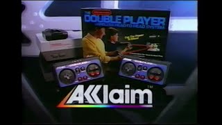 Acclaim Double Player System Wireless Controllers [15s] TV Commercial 2 for Nintendo NES - 1989