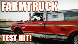 FARMTRUCK TEST HIT BEFORE RACENIGHT!