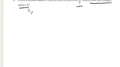 CBSE Class-9 NCERT solution - Number system - Exercise 1.1 - Problem 1