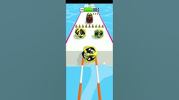 🔠 A-Z Run - 2048 ABC Runner Level-1266 | Max Level | ASMR Puzzle Ball Runner #shorts