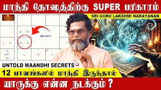 மாந்தி 12 பாவங்களில் இருந்தால் யாருக்கு என்ன பாதிப்பு இருக்கும்? Sri Guru Lakshmi Narayanan