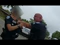 Video Shows Police Sergeant Put Hand on Fellow Officer’s Neck