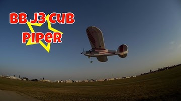 BB J3 Cub - Piper RC airplane | RcFlyAddict