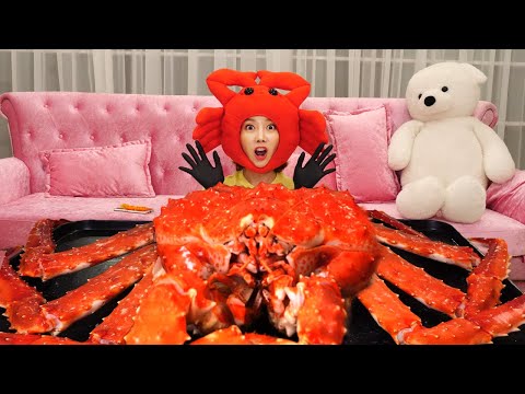 [Mukbang] 역대급 꽉 찬 속살! 4.5kg 대왕 킹크랩🦀먹방 GIANT KingCrab KINGCRAB ASMR eatingshow realsound Ssoyoung