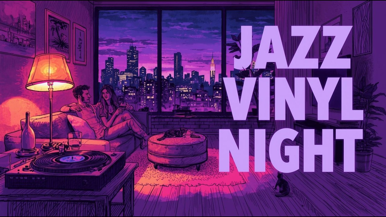 💜 Wednesday Night Vinyl | Jazz Trio Under Purple Lights by Purple