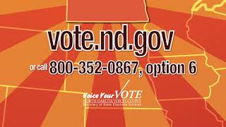 Voting in North Dakota