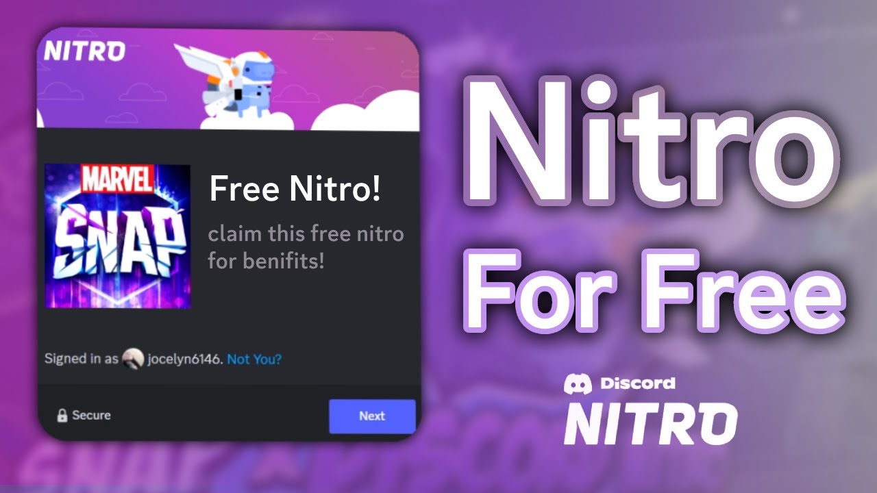 Claim Your Free DISCORD Nitro NOW