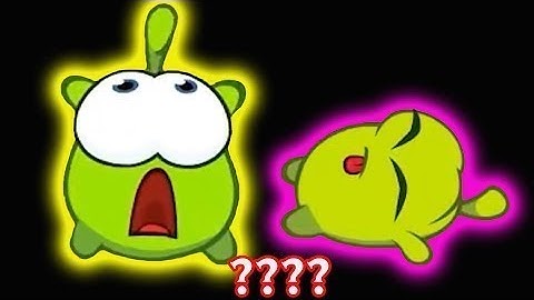 MIX Om Nom & Nibble Nom Frog Sound Variations in 34 Second