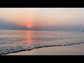 Soft Ocean Wave Sounds During Golden Hour 🌊🌅 - 3 Hours Of Relaxing Ambient Nature Sounds.