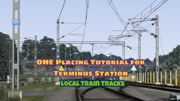 OHE Wiring Tutorial for Terminus Station- Part 3 || Turnouts and Crossovers for Local train tracks