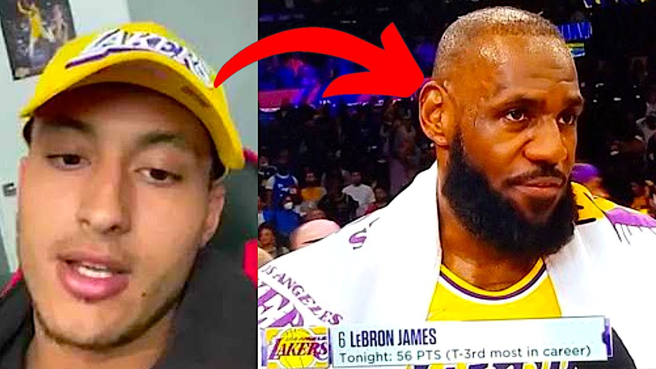 NBA PLAYERS REACT TO LEBRON JAMES 56 POINTS VS WARRIORS | LAKERS VS ...