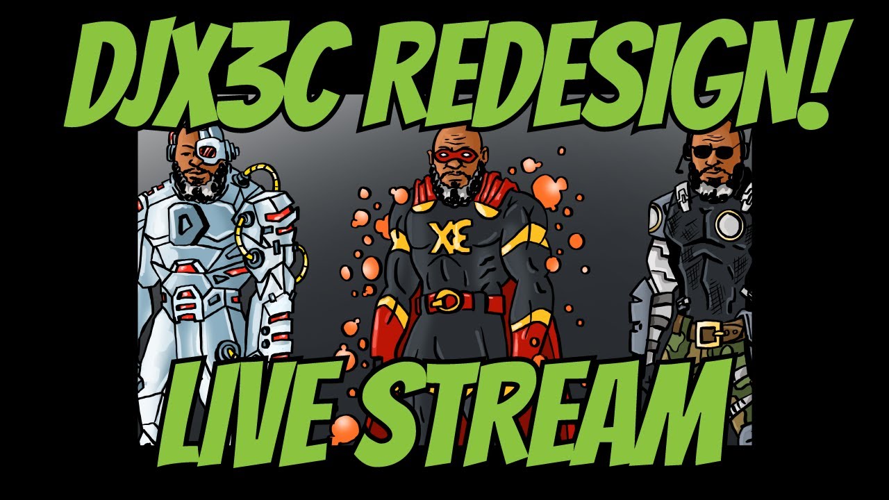 DJX3C COSTUME REDESIGN