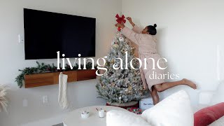 living alone diaries: i am okay with spending holidays alone, LA apartment touring and morning hike