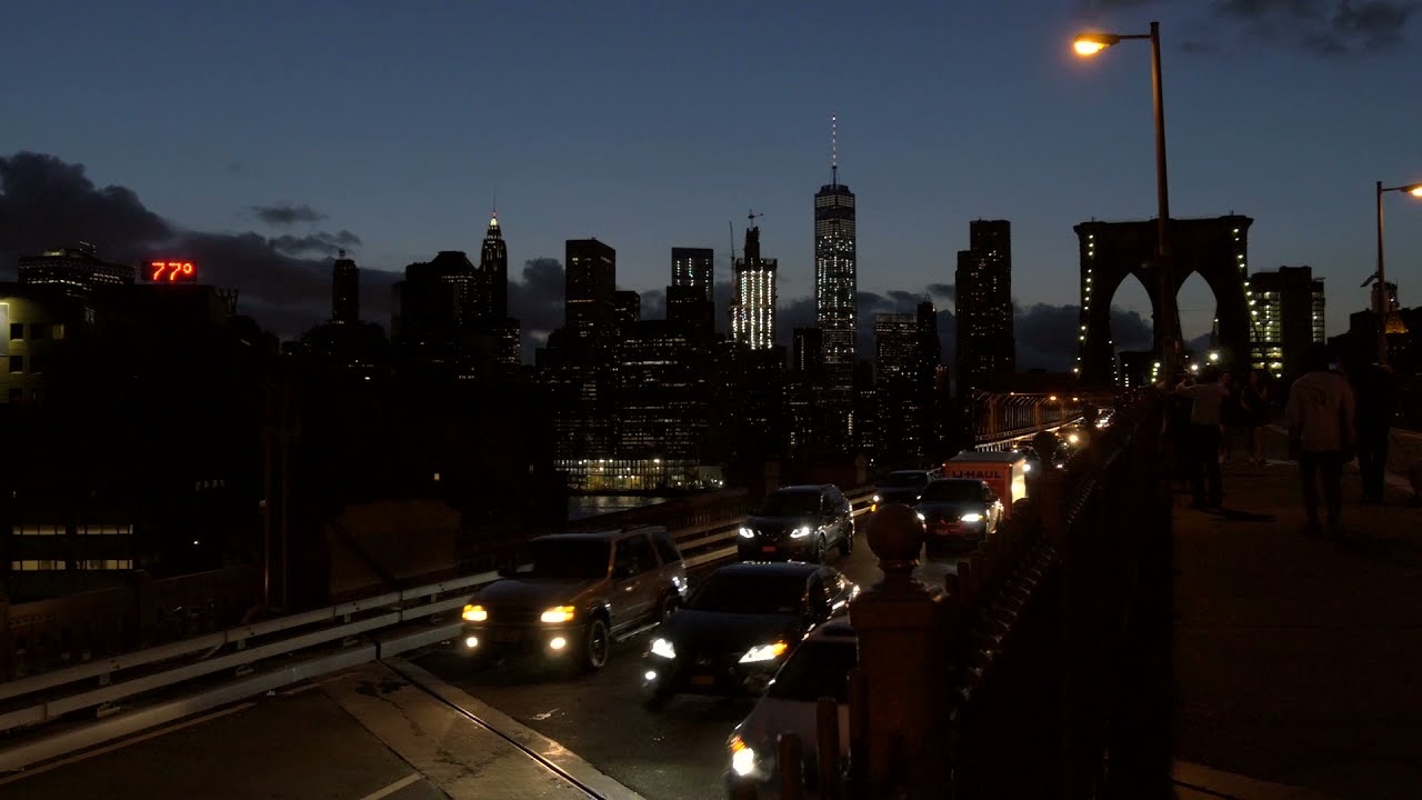 New York City (NYC) Night Traffic Video | Free Content | Open Source | No Copyright | Video Material