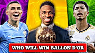 WHO WILL WIN BALLON D'OR THIS SEASON l Vinicius junior have a chance to win this