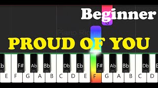 PROUD OF YOU Easy Piano for Beginners